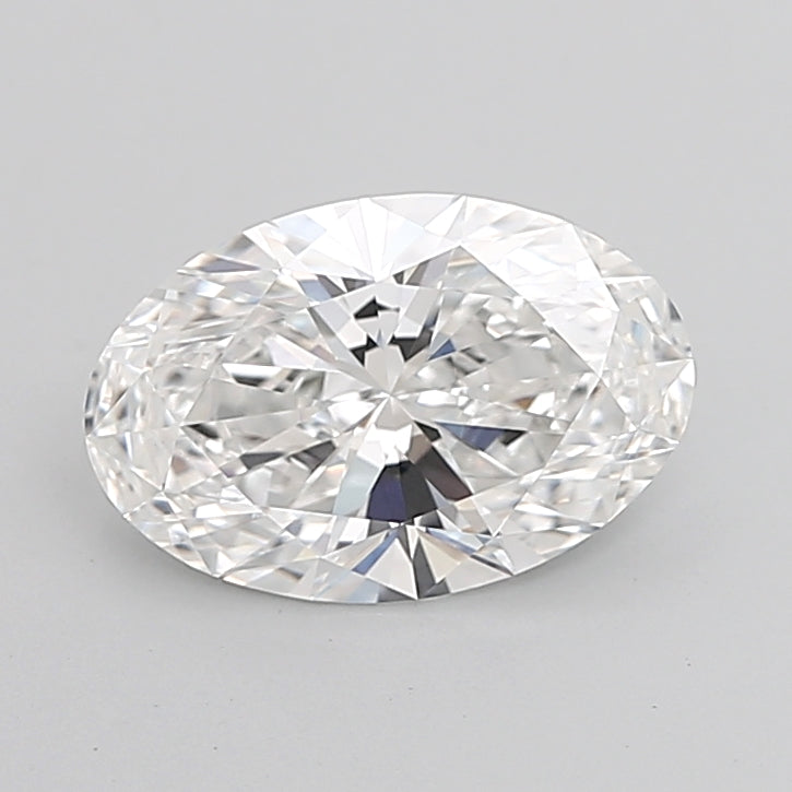 3.03 Carat Oval Shaped, Ideal Cut, D Color, VVS2 Clarity, IGI Certified Lab Grown Diamond