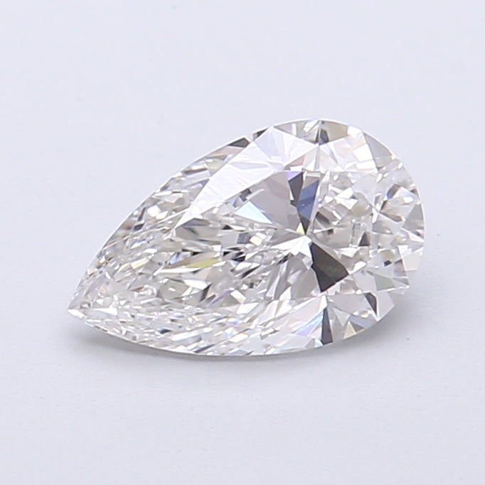 1.05 Carat Pear Shaped, Very Good Cut, E Color, VS1 Clarity, IGI Certified Lab Grown Diamond