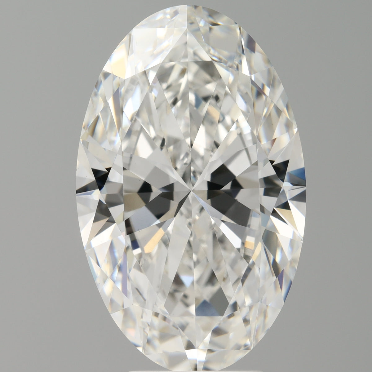 6.09 Carat Oval Shaped, Ideal Cut, E Color, VVS2 Clarity, IGI Certified Lab Grown Diamond