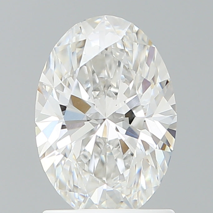 1.52 Carat Oval Shaped, Excellent Cut, D Color, VVS1 Clarity, IGI Certified Lab Grown Diamond