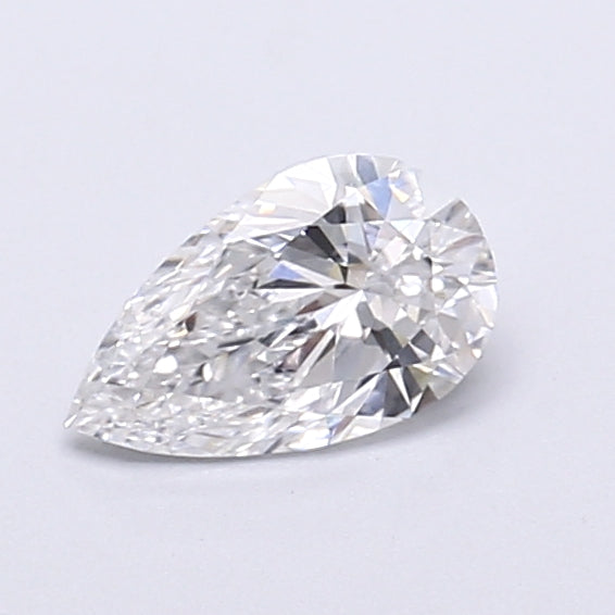 0.48 Carat Pear Shaped, Very Good Cut, D Color, VVS2 Clarity, IGI Certified Lab Grown Diamond