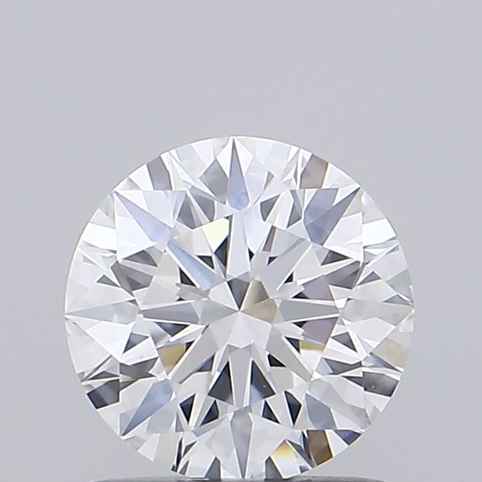 1.09 Carat Round Shaped, Ideal Cut, D Color, VVS2 Clarity, IGI Certified Lab Grown Diamond