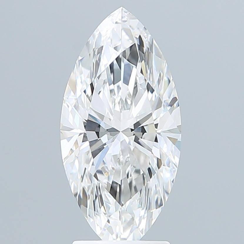 3.02 Carat Marquise Shaped, Excellent Cut, E Color, VVS2 Clarity, IGI Certified Lab Grown Diamond