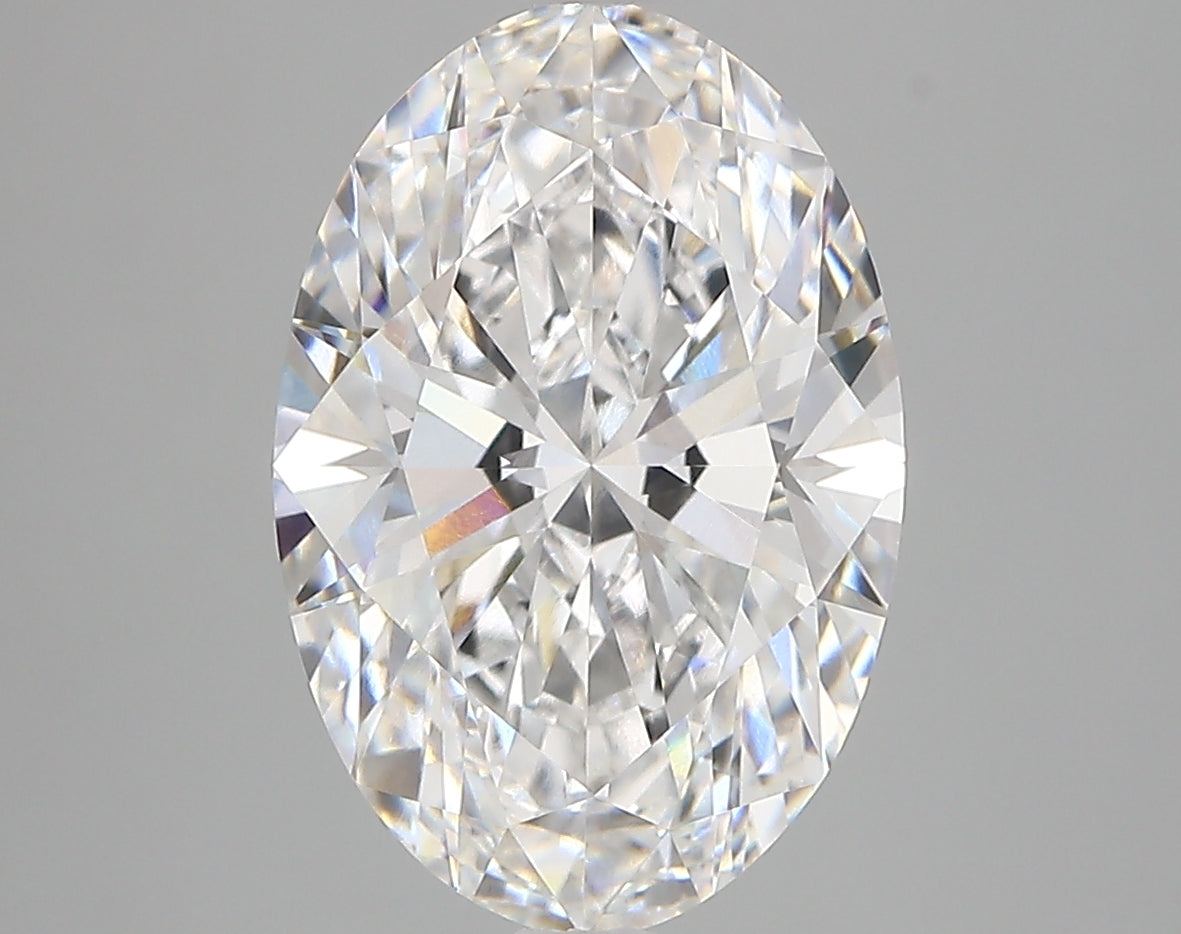 4.19 Carat Oval Shaped, Very Good Cut, E Color, VVS2 Clarity, IGI Certified Lab Grown Diamond