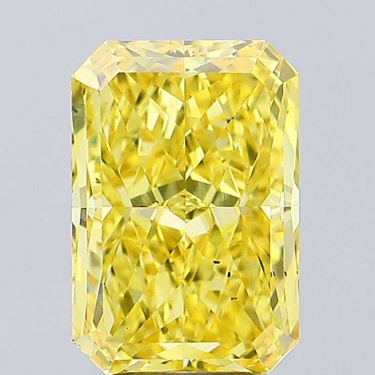 4.05 Carat Radiant Shaped, Excellent Cut, VS2 Clarity, IGI Certified Lab Grown Diamond