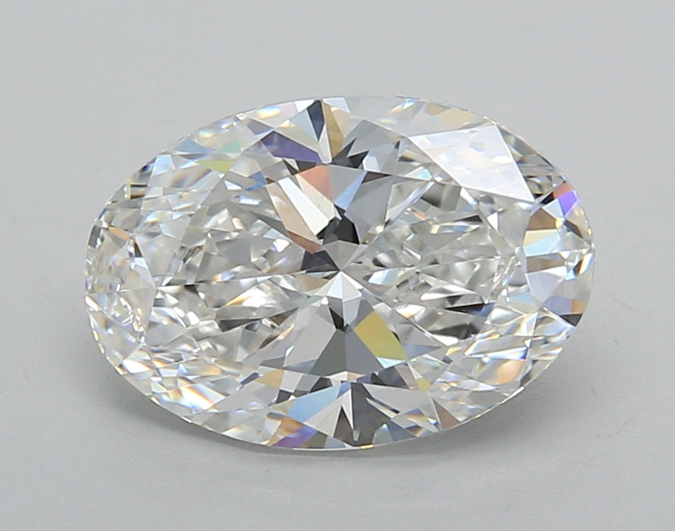 3.01 Carat Oval Shaped, Very Good Cut, E Color, VVS2 Clarity, IGI Certified Lab Grown Diamond