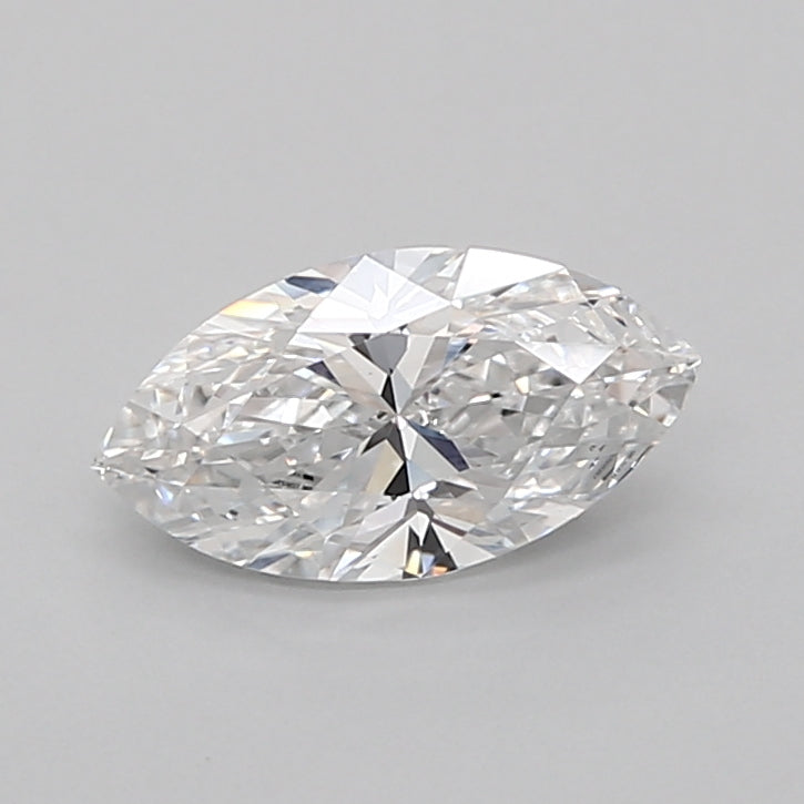 1.00 Carat Marquise Shaped, Very Good Cut, D Color, VVS2 Clarity, IGI Certified Lab Grown Diamond