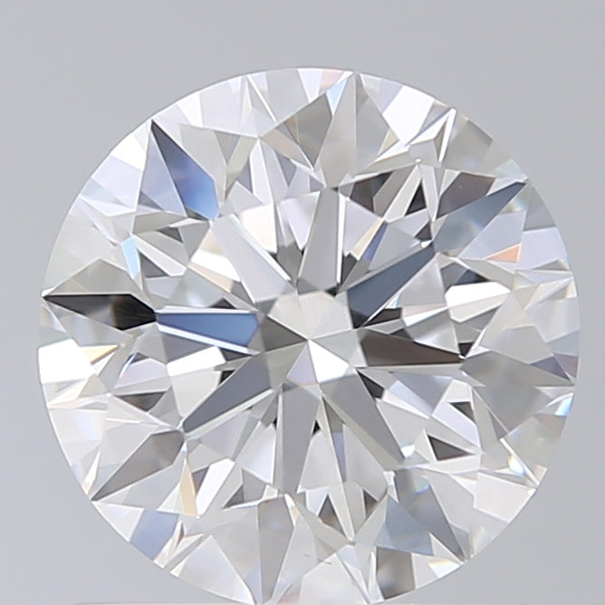 1.38 Carat Round Shaped, Excellent Cut, D Color, VS2 Clarity, IGI Certified Lab Grown Diamond
