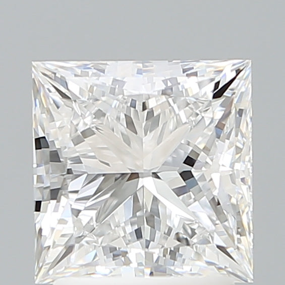 2.27 Carat Princess Shaped, Ideal Cut, D Color, VVS1 Clarity, IGI Certified Lab Grown Diamond