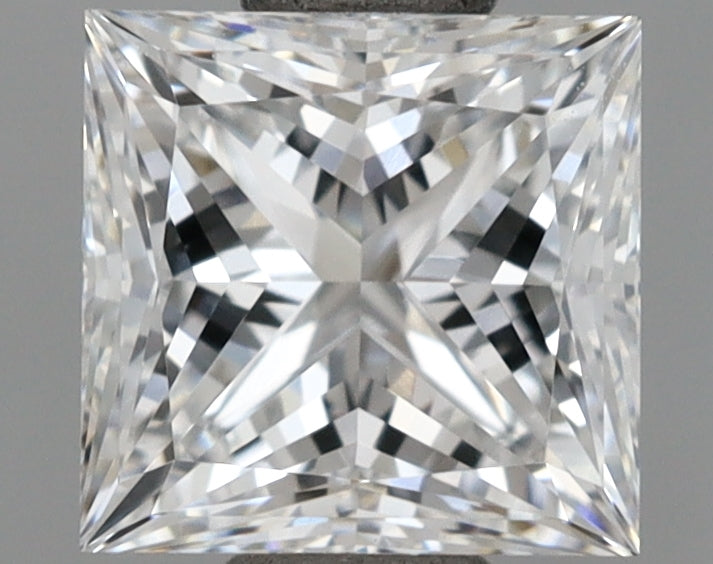 1.03 Carat Princess Shaped, Ideal Cut, D Color, VVS1 Clarity, IGI Certified Lab Grown Diamond