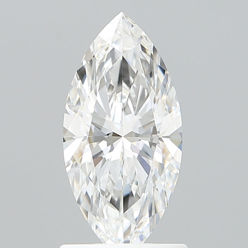 1.29 Carat Marquise Shaped, Ideal Cut, E Color, VVS2 Clarity, IGI Certified Lab Grown Diamond