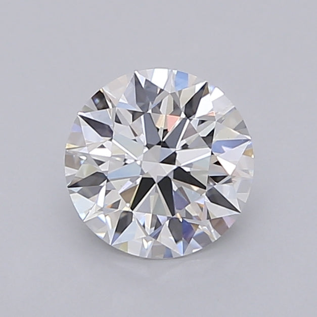1.06 Carat Round Shaped, Ideal Cut, D Color, VVS2 Clarity, IGI Certified Lab Grown Diamond