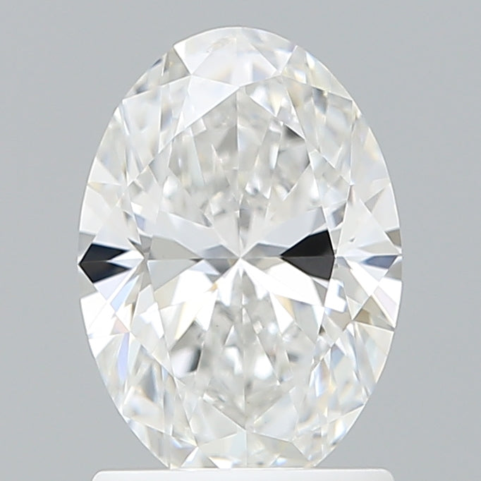 1.41 Carat Oval Shaped, Ideal Cut, E Color, VVS1 Clarity, IGI Certified Lab Grown Diamond