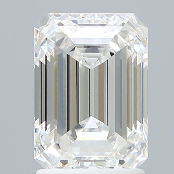 2.19 Carat Emerald Shaped, Ideal Cut, E Color, VVS2 Clarity, IGI Certified Lab Grown Diamond