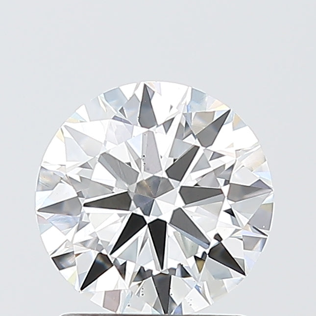 1.51 Carat Round Shaped, Excellent Cut, E Color, VS2 Clarity, IGI Certified Lab Grown Diamond