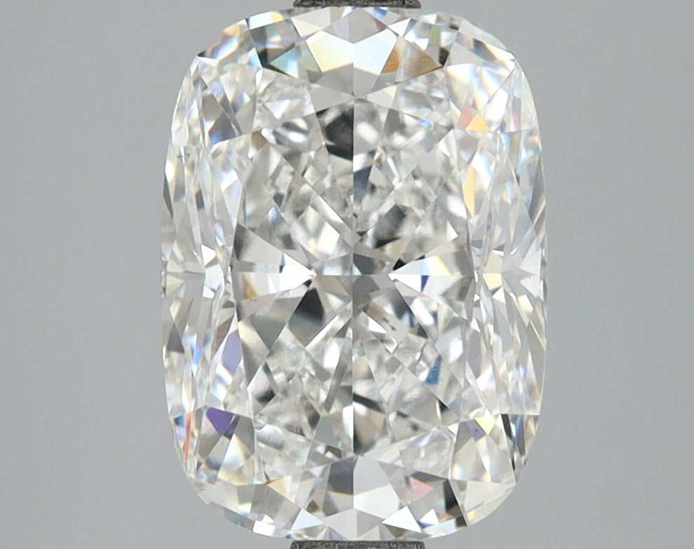 3.13 Carat Cushion Shaped, Ideal Cut, F Color, VS1 Clarity, IGI Certified Lab Grown Diamond