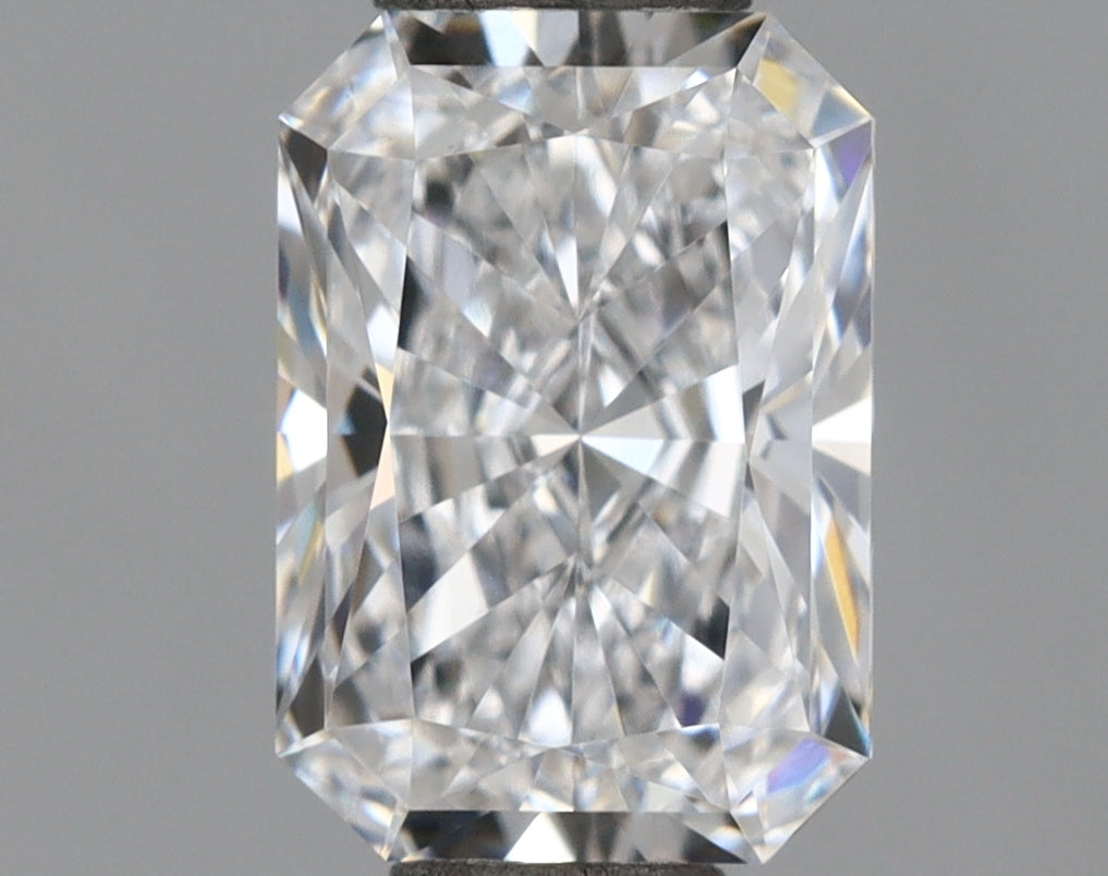 1.01 Carat Radiant Shaped, Ideal Cut, D Color, VVS1 Clarity, IGI Certified Lab Grown Diamond