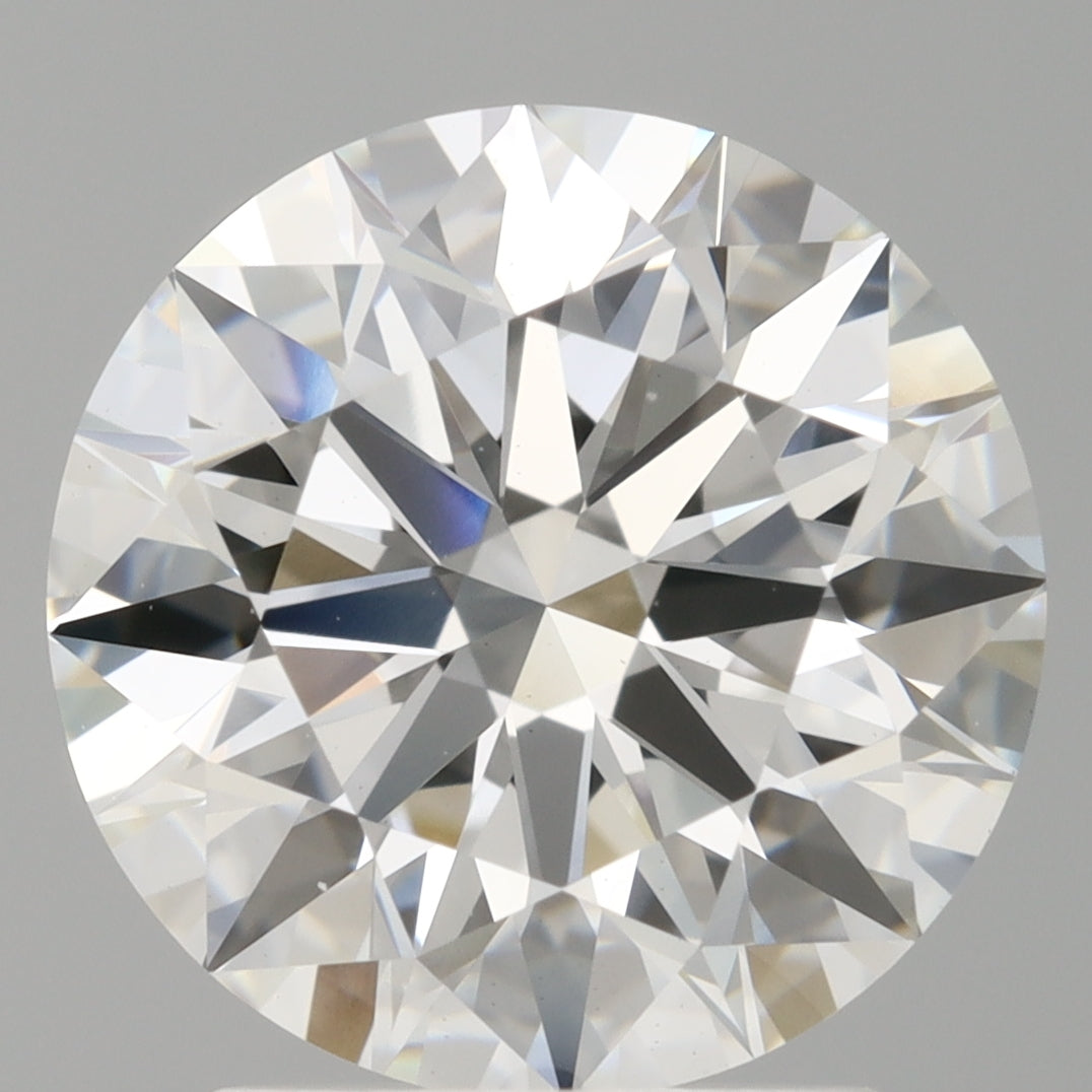 2.59 Carat Round Shaped, Ideal Cut, E Color, VS1 Clarity, IGI Certified Lab Grown Diamond