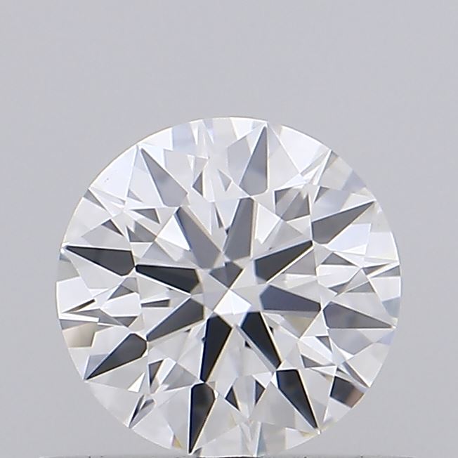 0.53 Carat Round Shaped, Ideal Cut, D Color, VVS2 Clarity, IGI Certified Lab Grown Diamond