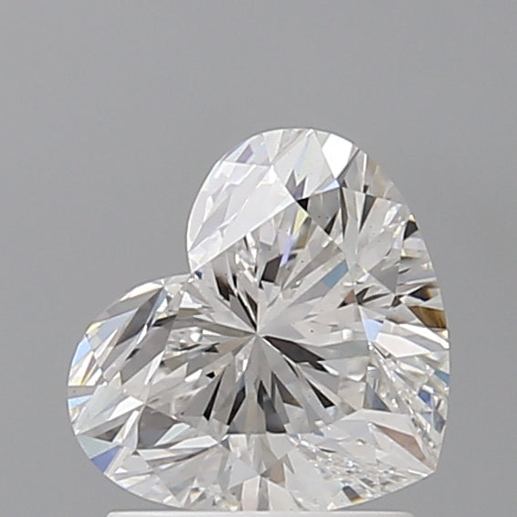 1.59 Carat Heart Shaped, Ideal Cut, E Color, VS2 Clarity, IGI Certified Lab Grown Diamond