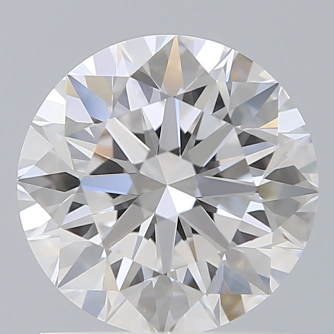 1.38 Carat Round Shaped, Excellent Cut, D Color, VS1 Clarity, IGI Certified Lab Grown Diamond