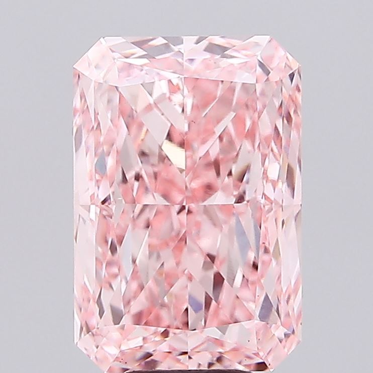 7.01 Carat Radiant Shaped, Excellent Cut, VS1 Clarity, IGI Certified Lab Grown Diamond