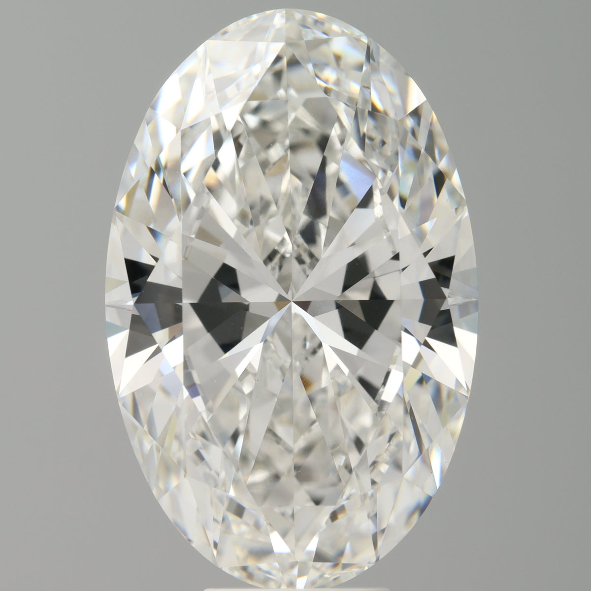 10.05 Carat Oval Shaped, Ideal Cut, F Color, VVS2 Clarity, IGI Certified Lab Grown Diamond