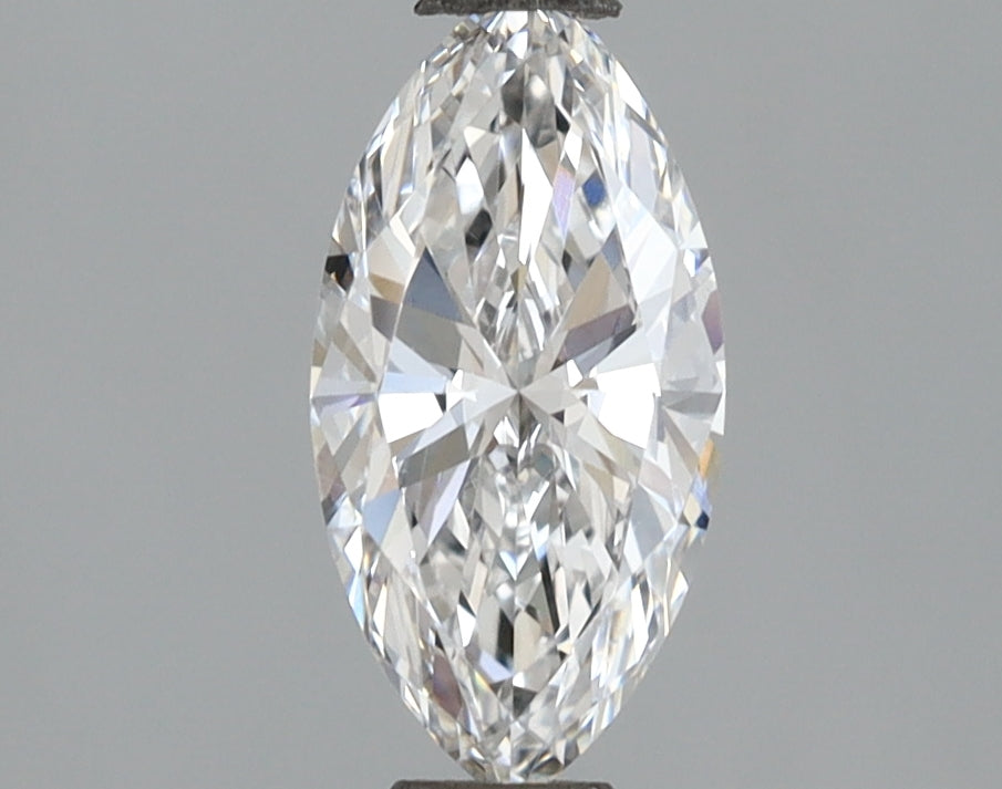 1.00 Carat Marquise Shaped, Very Good Cut, D Color, VVS2 Clarity, IGI Certified Lab Grown Diamond