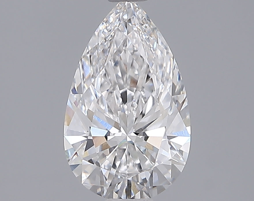 1.50 Carat Pear Shaped, Ideal Cut, D Color, VVS1 Clarity, IGI Certified Lab Grown Diamond