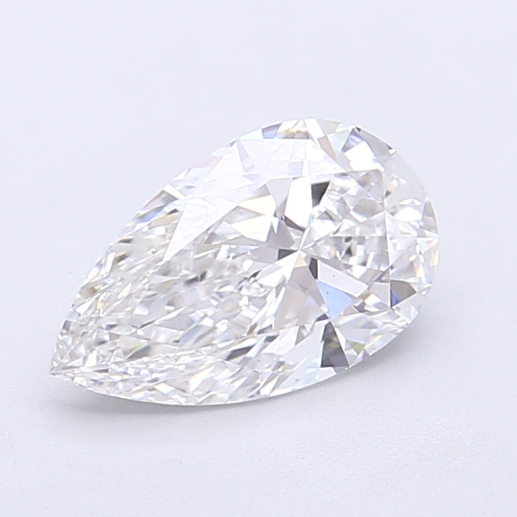1.41 Carat Pear Shaped, Very Good Cut, E Color, VS1 Clarity, IGI Certified Lab Grown Diamond