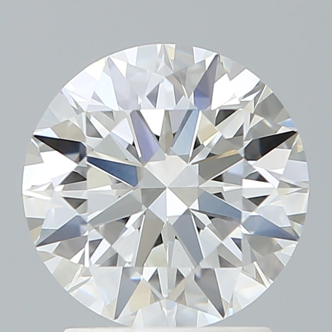 2.10 Carat Round Shaped, Ideal Cut, E Color, VVS2 Clarity, IGI Certified Lab Grown Diamond