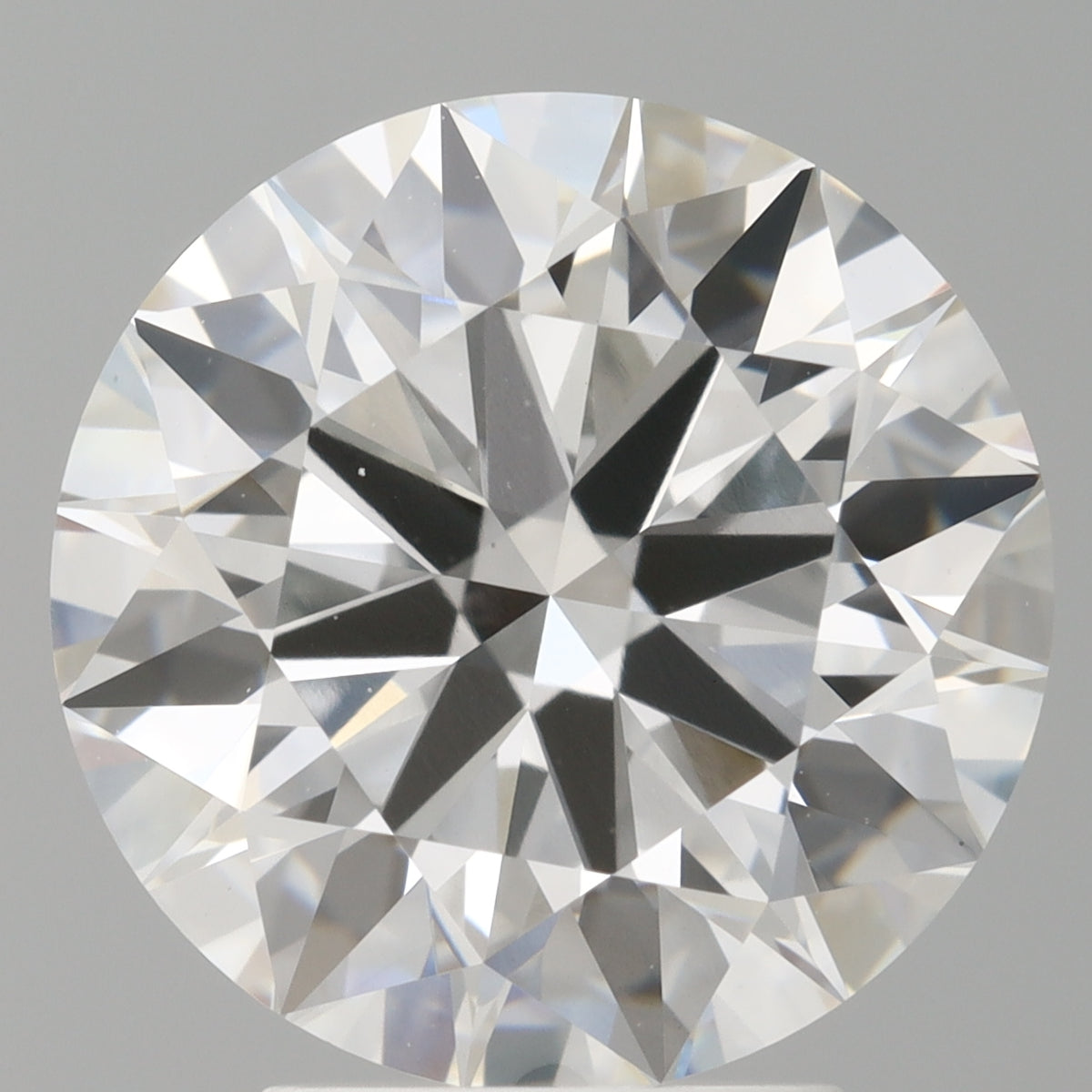 4.05 Carat Round Shaped, Ideal Cut, E Color, VVS2 Clarity, IGI Certified Lab Grown Diamond