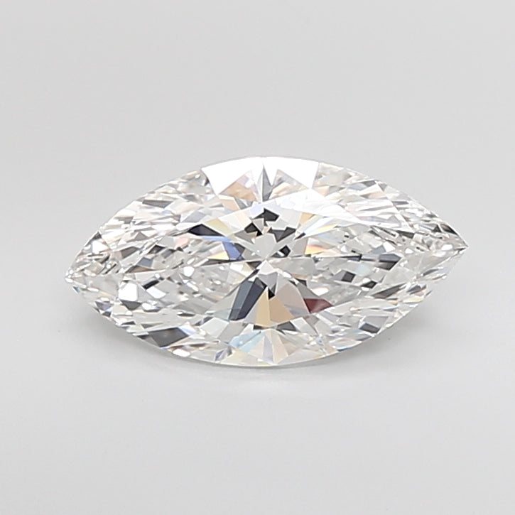 3.57 Carat Marquise Shaped, Ideal Cut, F Color, VVS2 Clarity, IGI Certified Lab Grown Diamond
