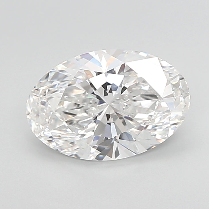 3.75 Carat Oval Shaped, Ideal Cut, D Color, VS1 Clarity, IGI Certified Lab Grown Diamond