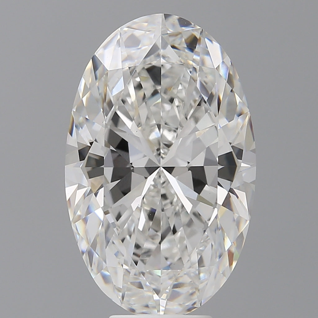 8.10 Carat Oval Shaped, Ideal Cut, E Color, VVS2 Clarity, IGI Certified Lab Grown Diamond