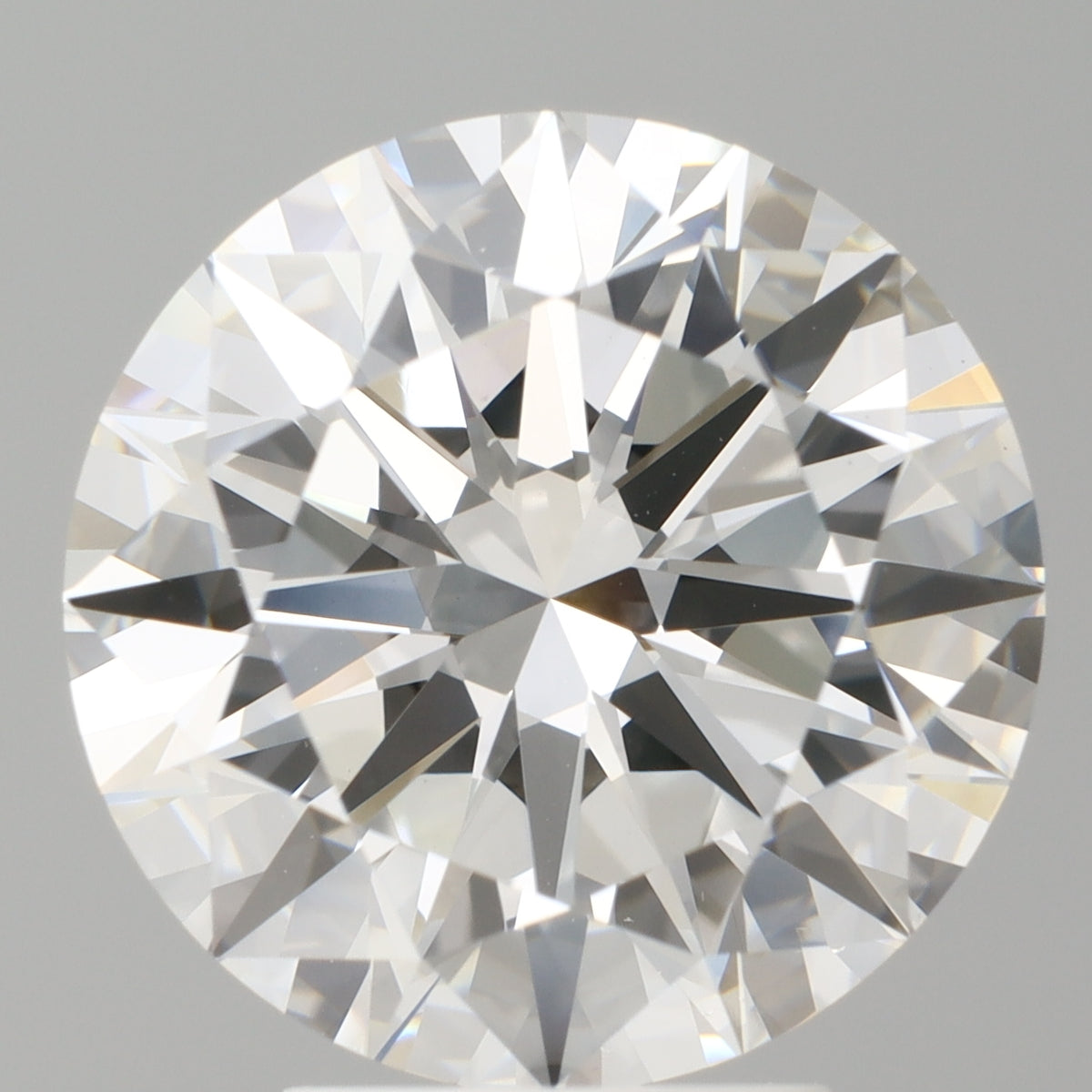 4.50 Carat Round Shaped, Excellent Cut, E Color, VS1 Clarity, IGI Certified Lab Grown Diamond