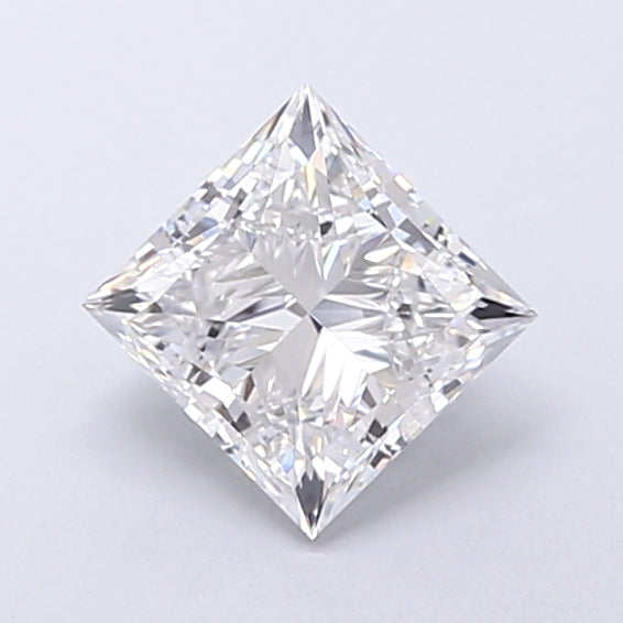 1.52 Carat Princess Shaped, Very Good Cut, E Color, IF Clarity, IGI Certified Lab Grown Diamond