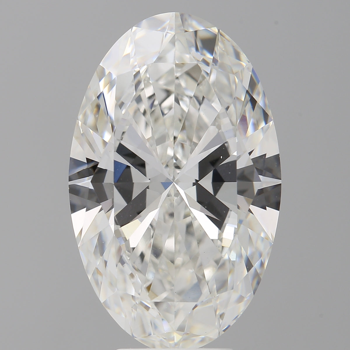 7.04 Carat Oval Shaped, Ideal Cut, F Color, VS1 Clarity, IGI Certified Lab Grown Diamond