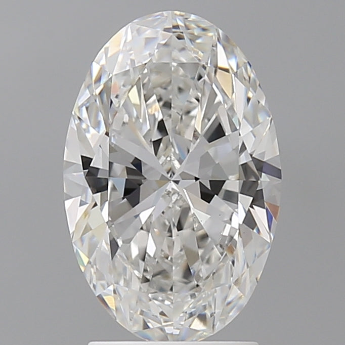 2.58 Carat Oval Shaped, Ideal Cut, E Color, VS1 Clarity, IGI Certified Lab Grown Diamond