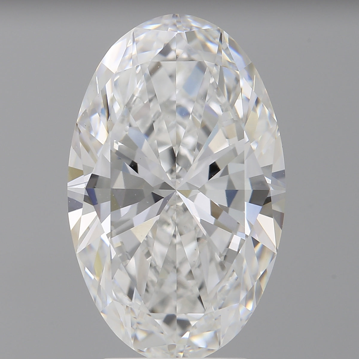 4.02 Carat Oval Shaped, Ideal Cut, E Color, VVS2 Clarity, IGI Certified Lab Grown Diamond