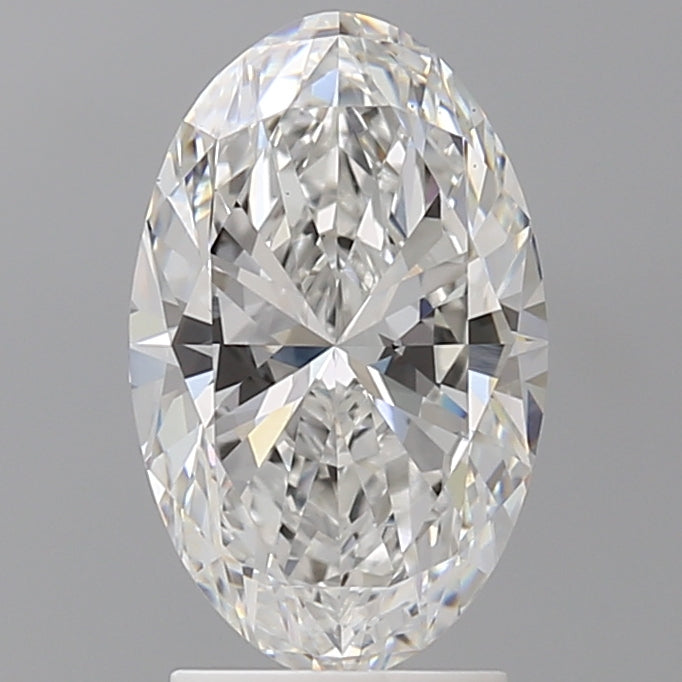2.57 Carat Oval Shaped, Ideal Cut, E Color, VS1 Clarity, IGI Certified Lab Grown Diamond