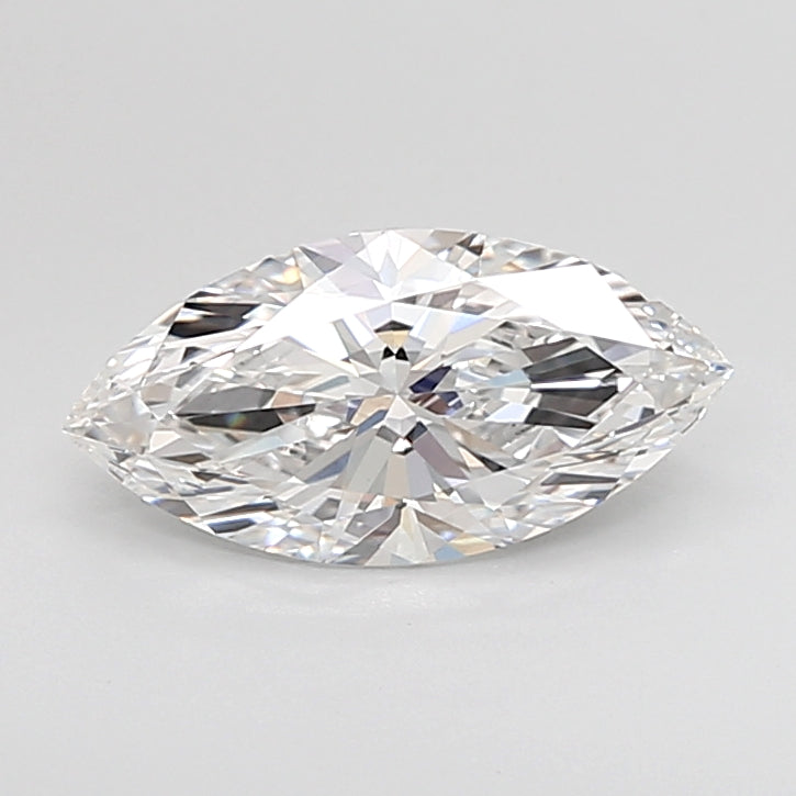 2.03 Carat Marquise Shaped, Ideal Cut, E Color, VVS2 Clarity, IGI Certified Lab Grown Diamond