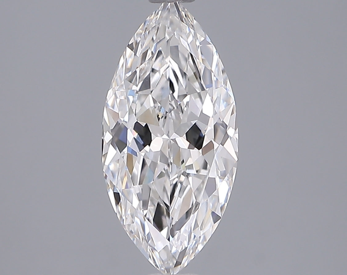 2.02 Carat Marquise Shaped, Ideal Cut, E Color, VVS2 Clarity, IGI Certified Lab Grown Diamond