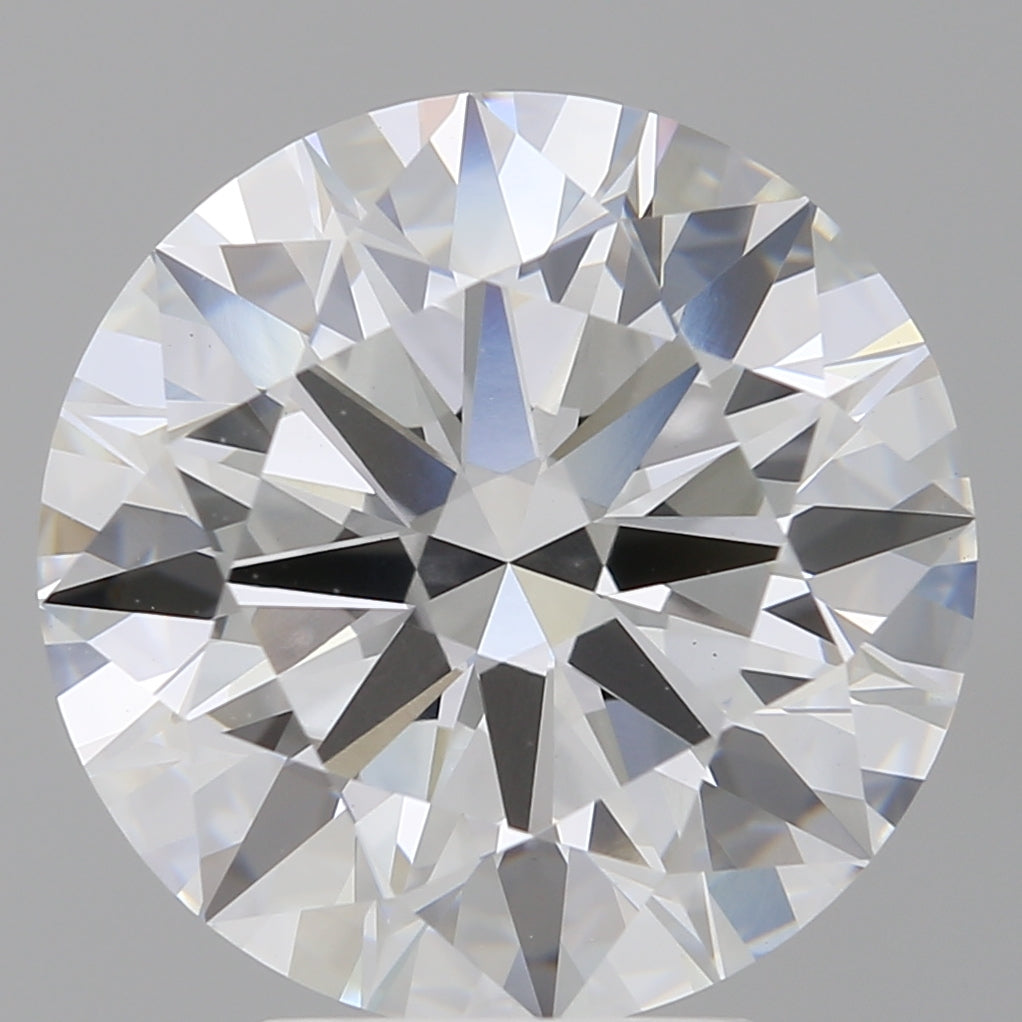5.09 Carat Round Shaped, Ideal Cut, E Color, VVS2 Clarity, IGI Certified Lab Grown Diamond