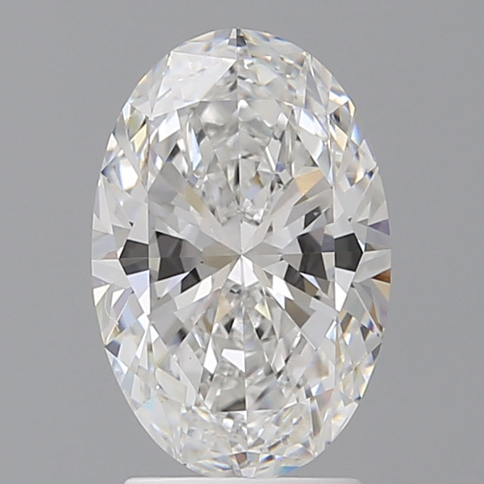 2.54 Carat Oval Shaped, Ideal Cut, E Color, VVS2 Clarity, IGI Certified Lab Grown Diamond