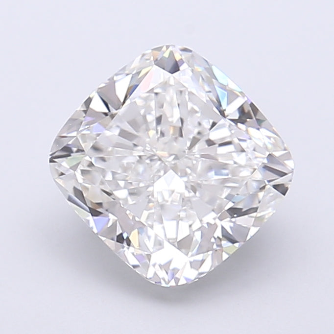 2.54 Carat Cushion Shaped, Very Good Cut, E Color, VVS2 Clarity, IGI Certified Lab Grown Diamond