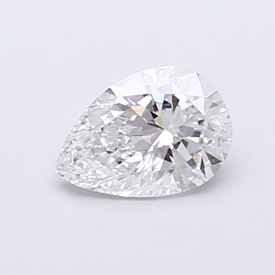 0.50 Carat Pear Shaped, Very Good Cut, D Color, VS1 Clarity, IGI Certified Lab Grown Diamond