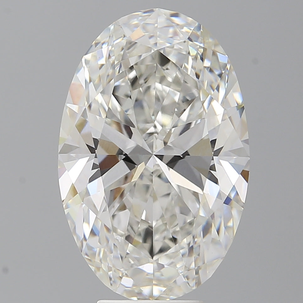 7.53 Carat Oval Shaped, Ideal Cut, F Color, VVS2 Clarity, IGI Certified Lab Grown Diamond
