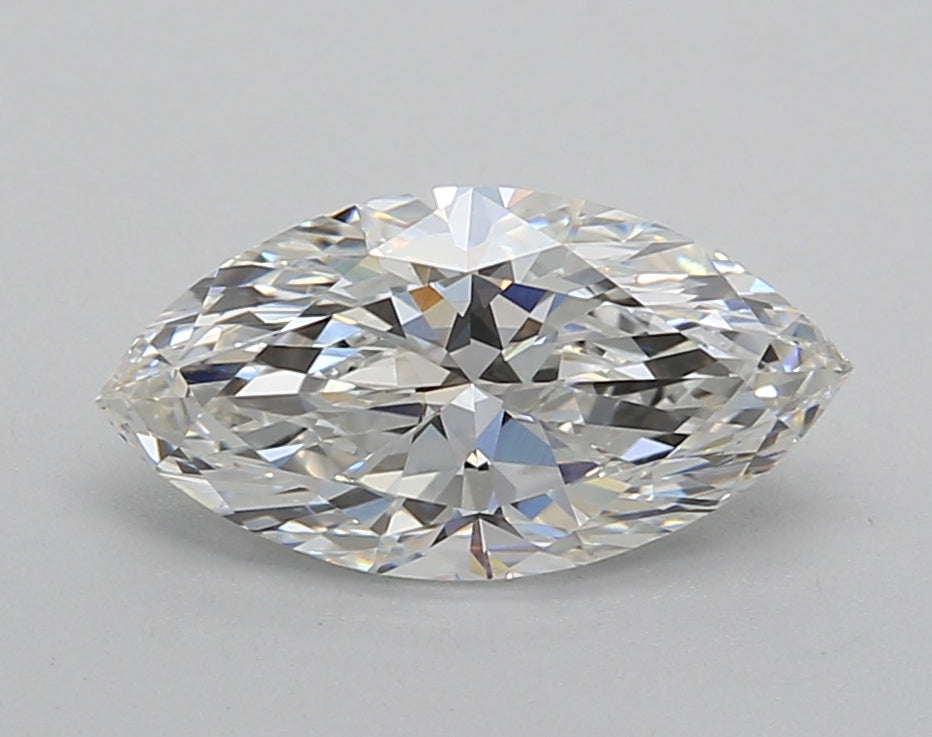 1.58 Carat Marquise Shaped, Excellent Cut, F Color, VVS1 Clarity, IGI Certified Lab Grown Diamond