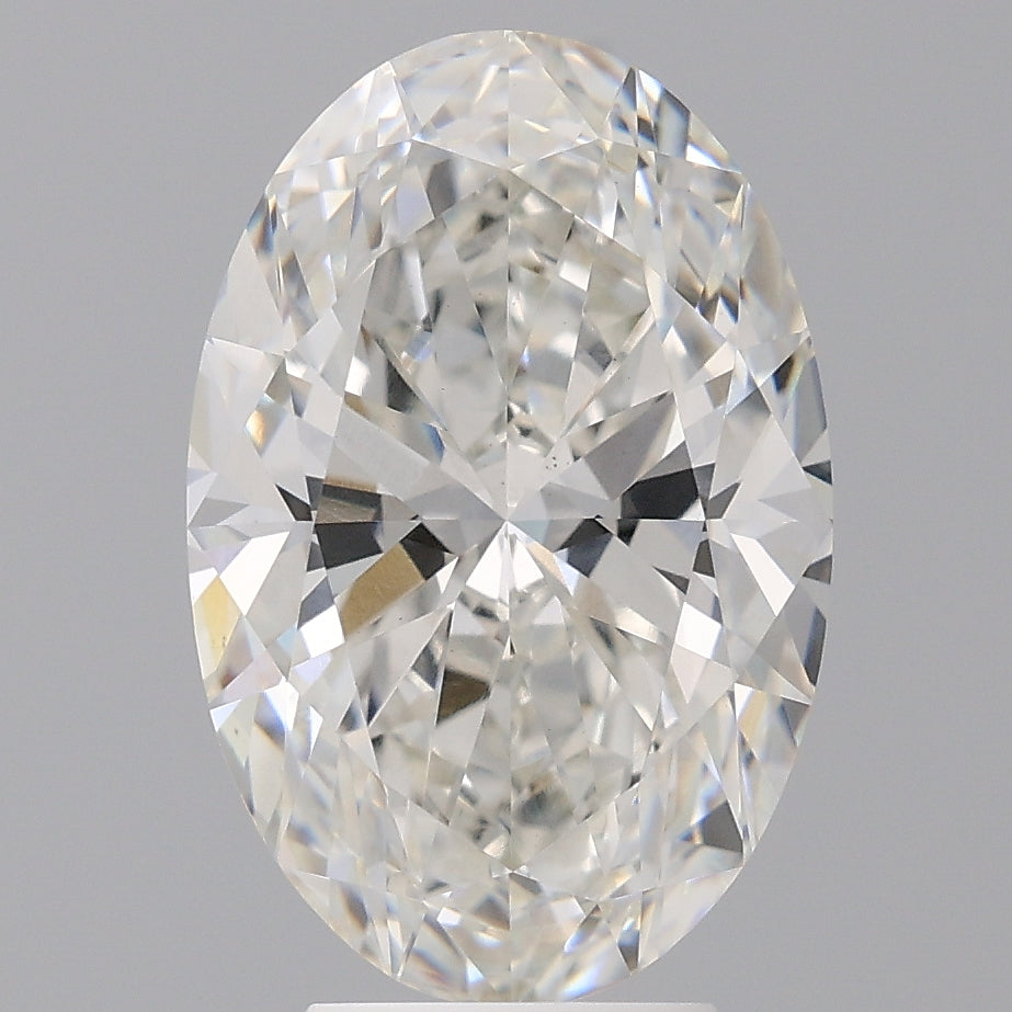 5.10 Carat Oval Shaped, Ideal Cut, G Color, VS1 Clarity, IGI Certified Lab Grown Diamond